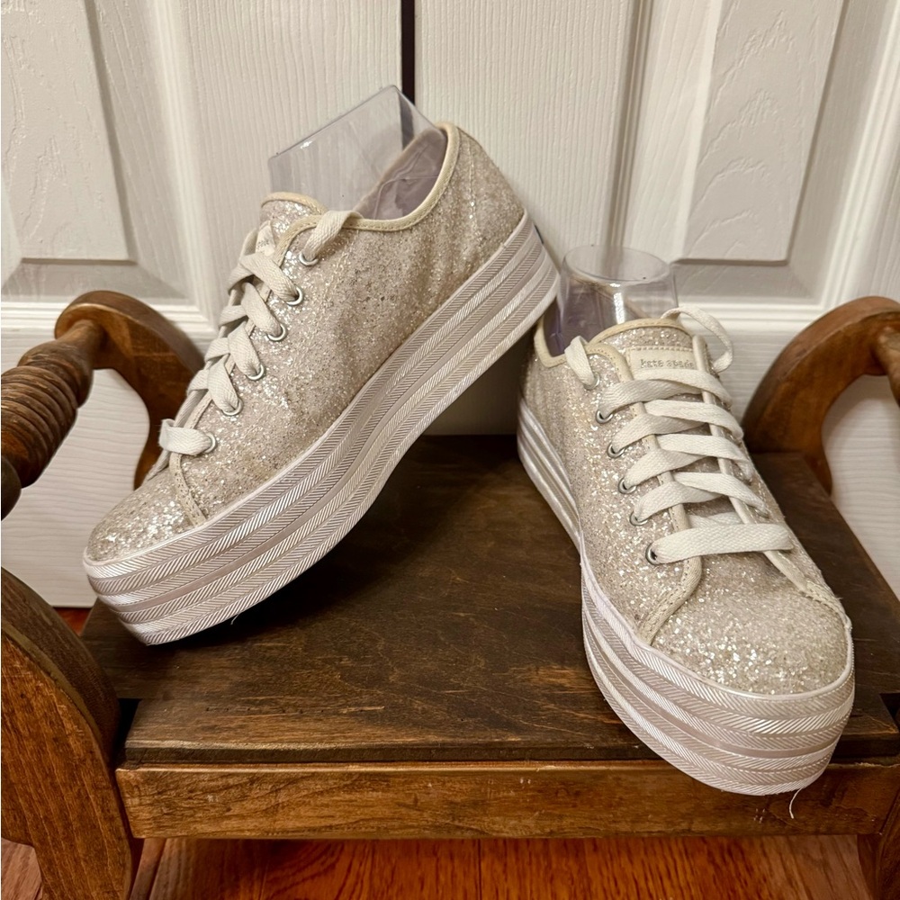 Keds for Kate Spade Platform
Glitter Shoes W size 10